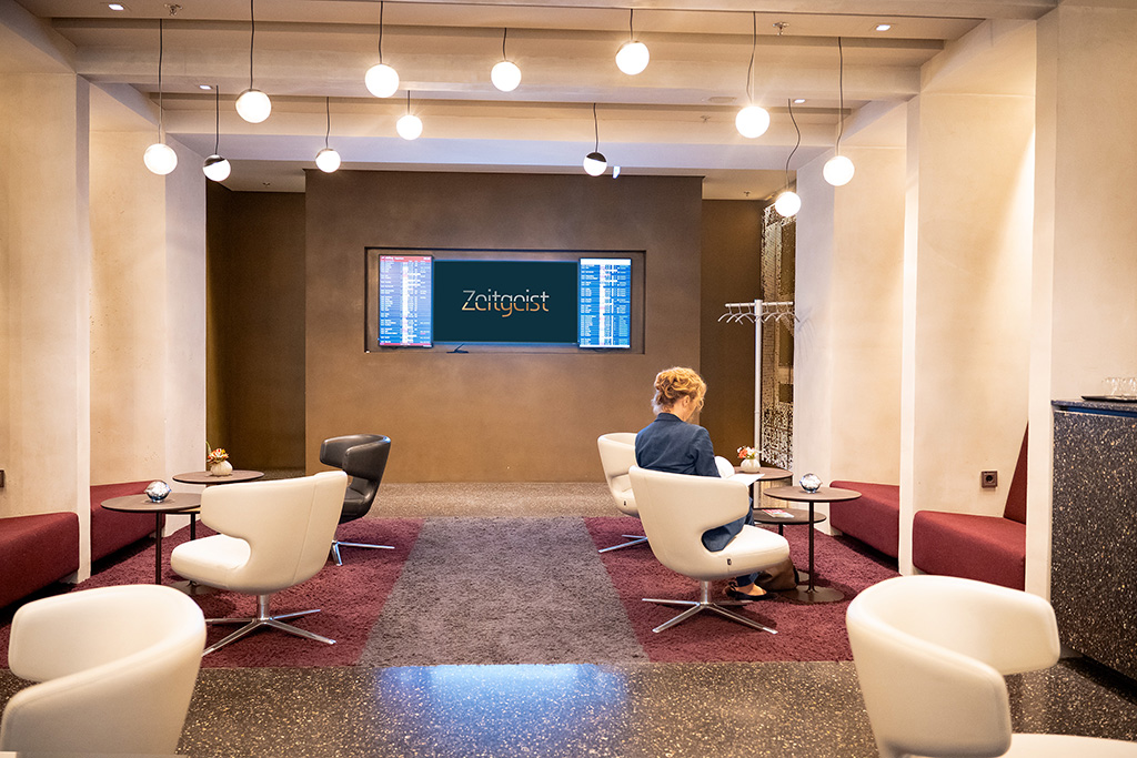 Digitales VIP-Loungenetz BER