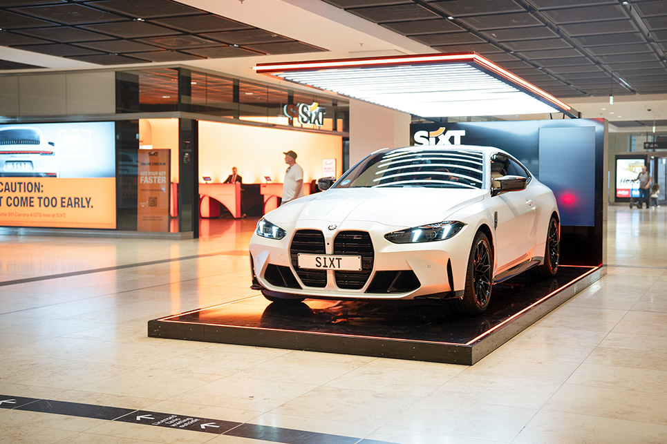 Promotion Points Abholerhalle