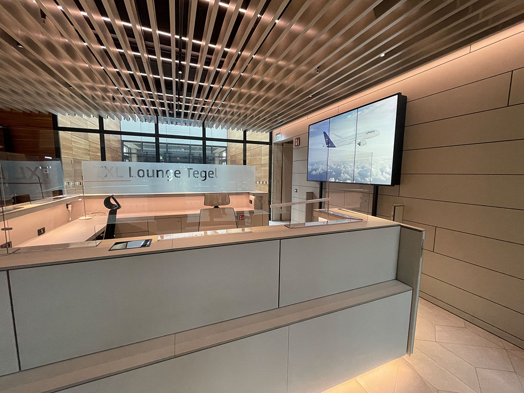 Digitale Screens Lounge Tegel