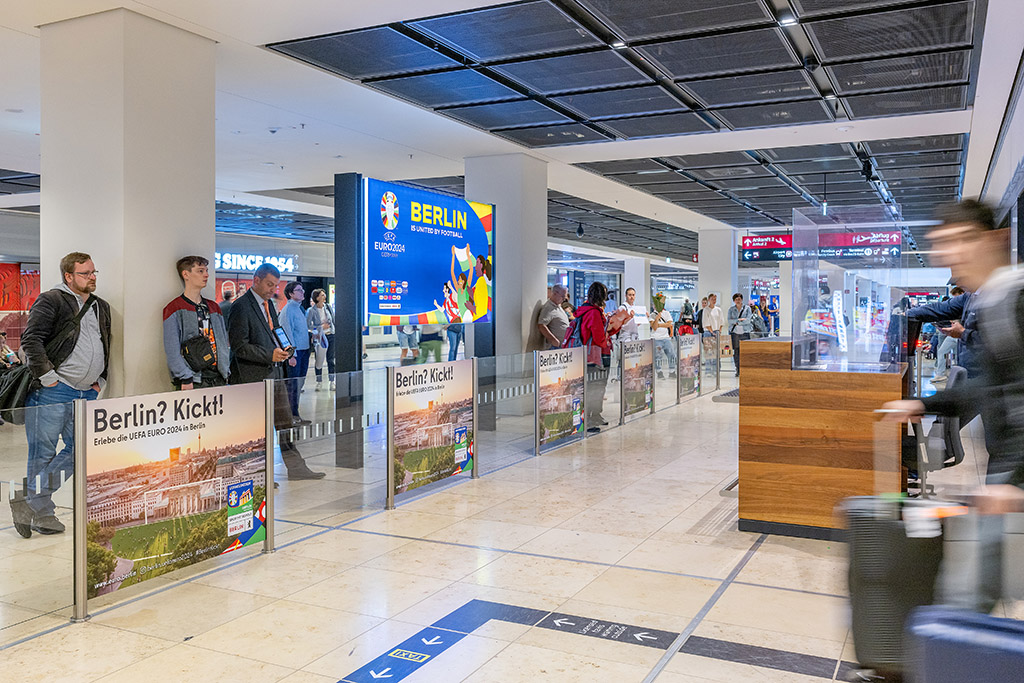Werbung am BER, UEFA EURO 2024