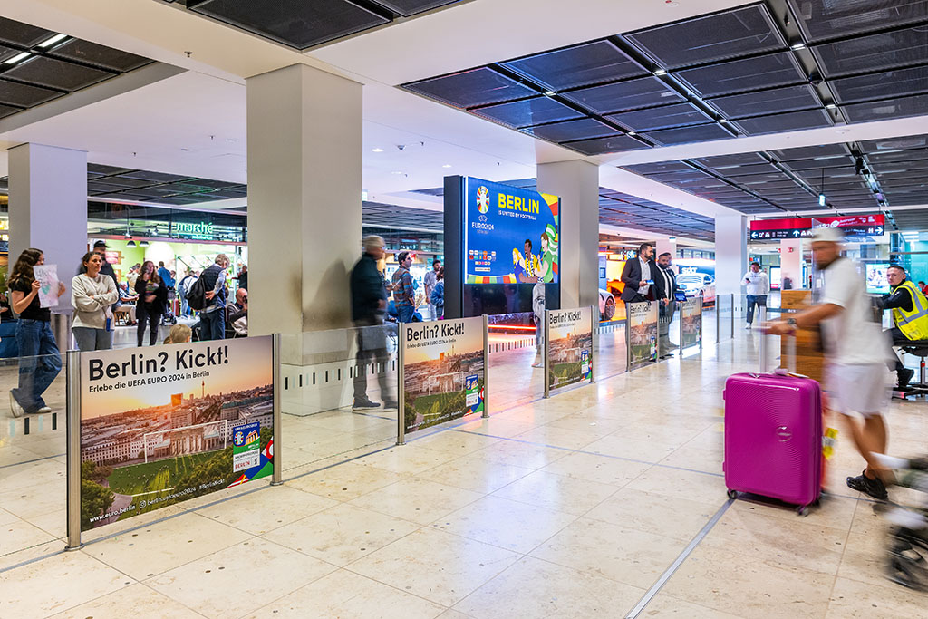 Werbung am BER, UEFA EURO 2024