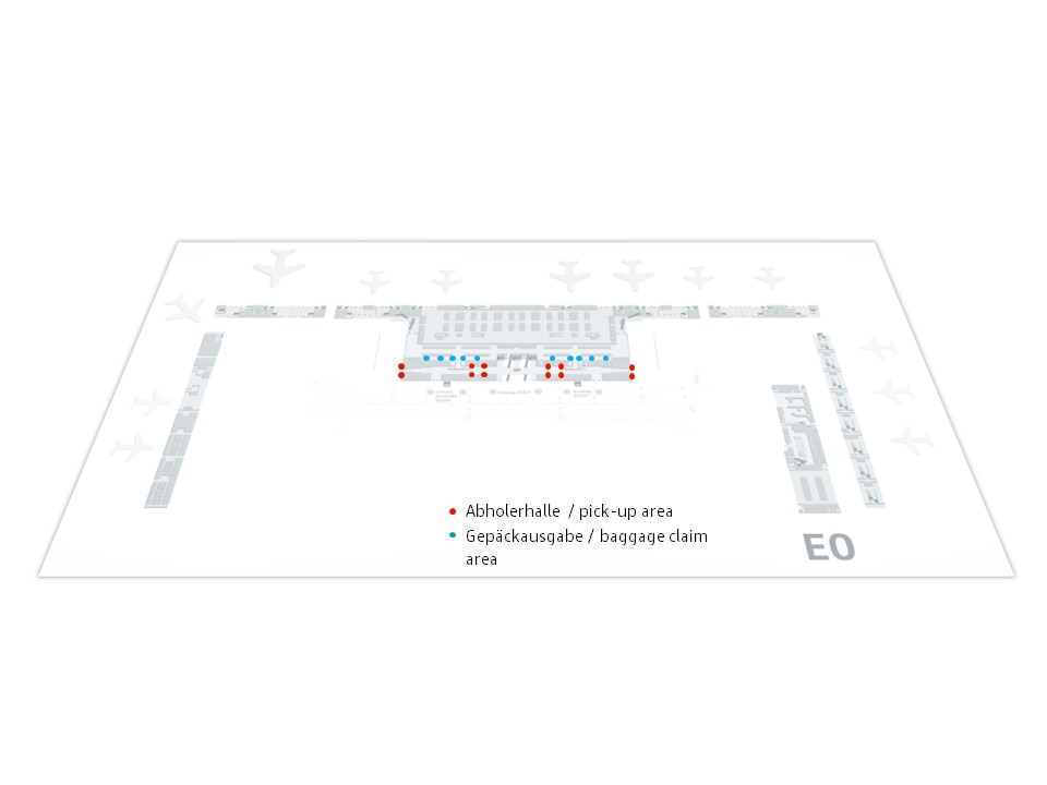Lageplan Postervitrinen Ankunft