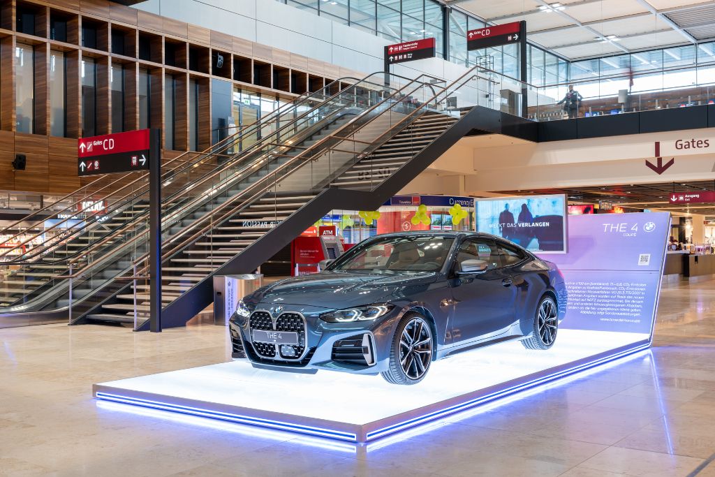 Sonderwerbefläche BMW, BER