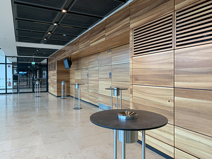 Branding Raucherlounges, BER