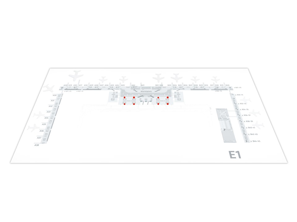Lageplan Landscapes XL Check-in Halle