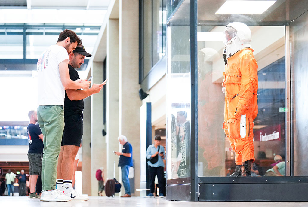 Exhibit areas marketplace