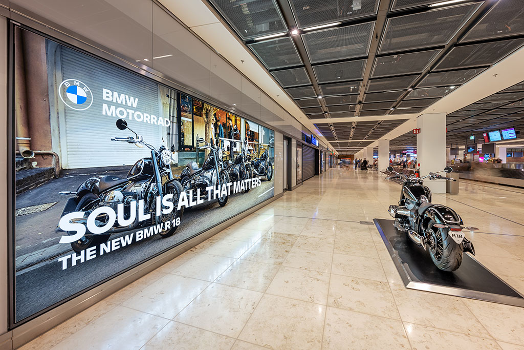 Promotion Points baggage claim area T1