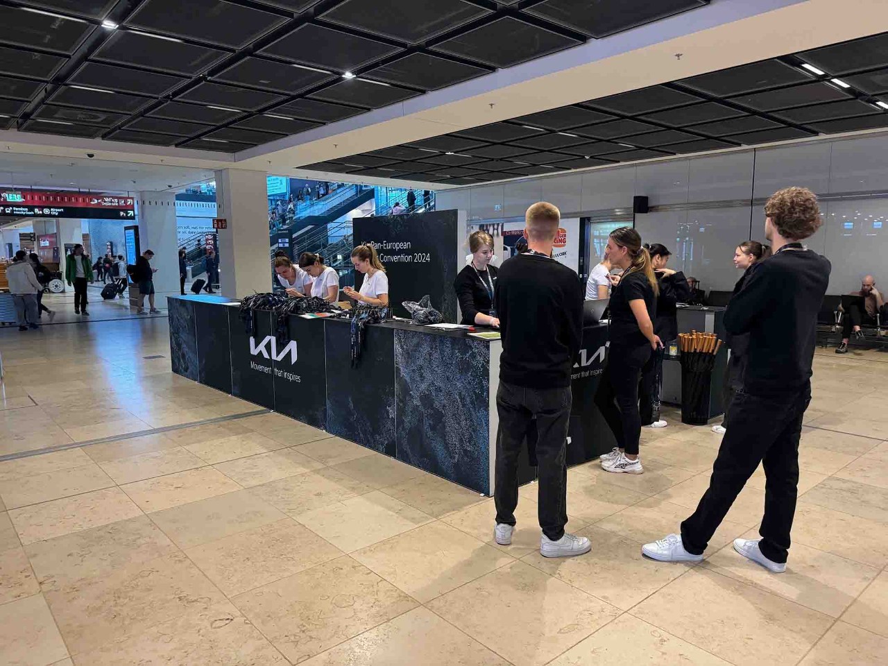 Welcome Desk, BER 2024