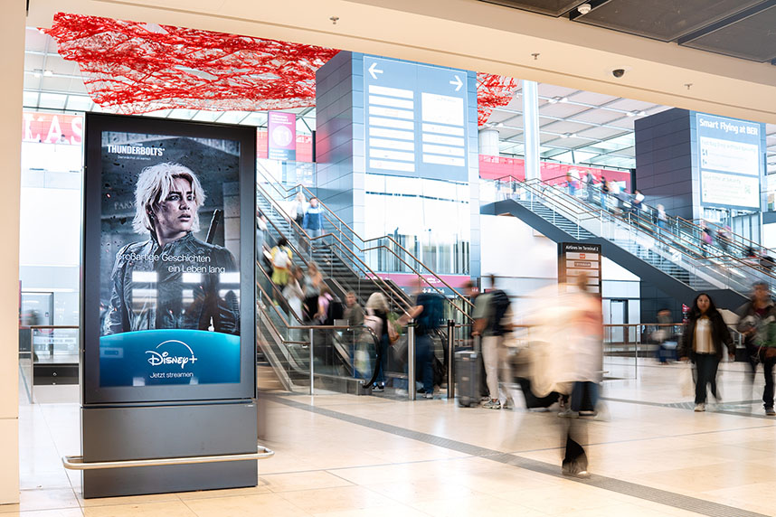 Digital City Light Poster Net landside