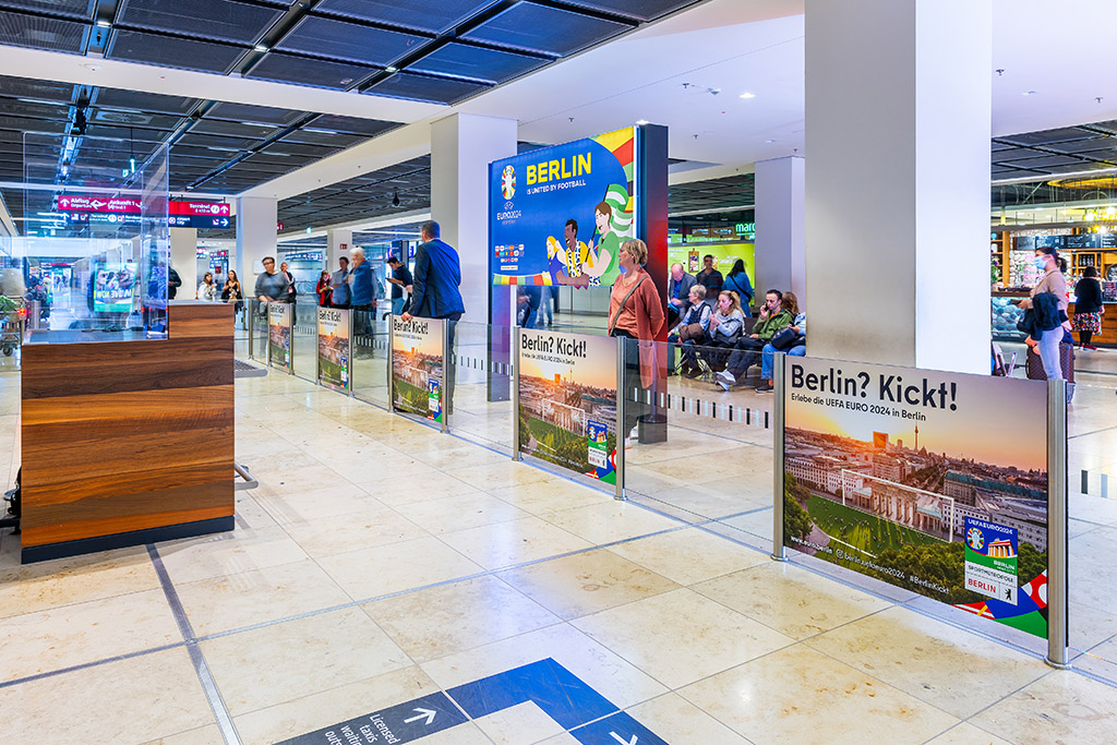 Werbung am BER, UEFA EURO 2024