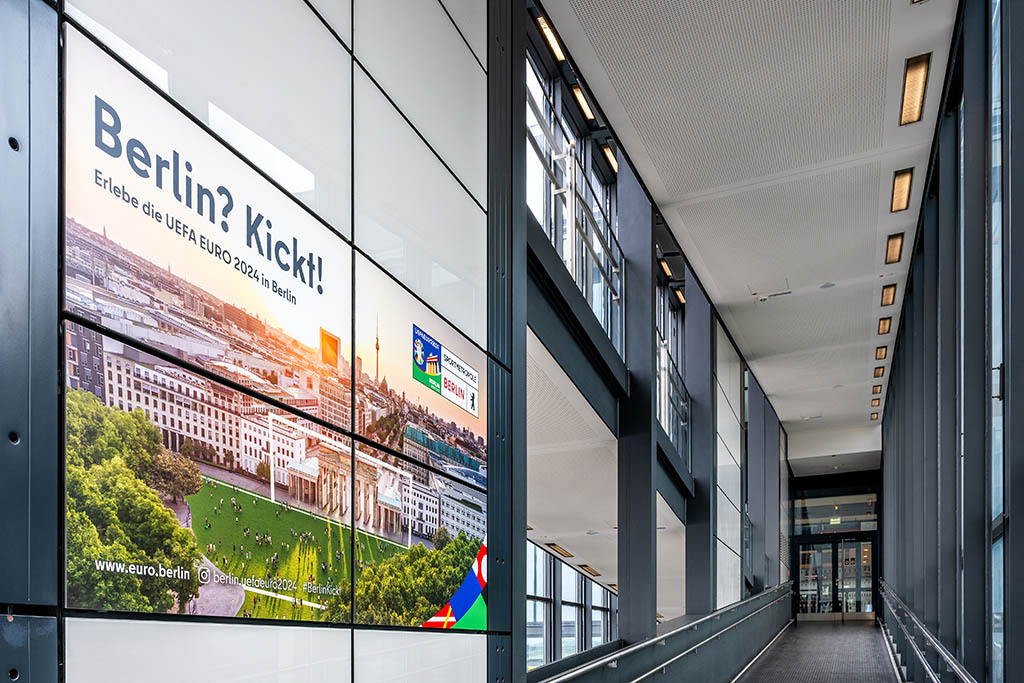 Werbung am BER, UEFA EURO 2024
