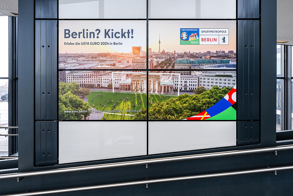 Werbung am BER, UEFA EURO 2024