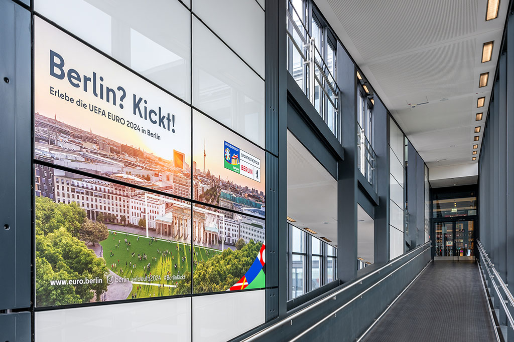 Werbung am BER, UEFA EURO 2024