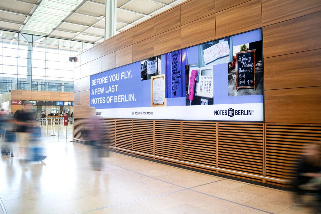 Landscapes XL Check-in area