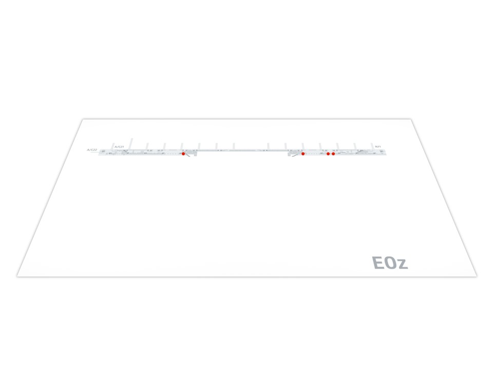 Lageplan Poster Boxen Ankunft E0Z